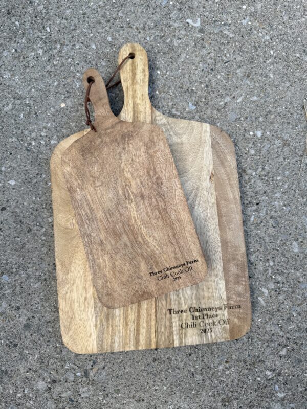 Wood Serving Board - Custom Logo/Text/Design - Image 5