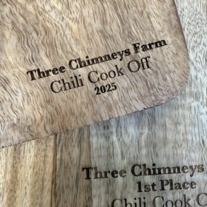 Wood Serving Board - Custom Logo/Text/Design