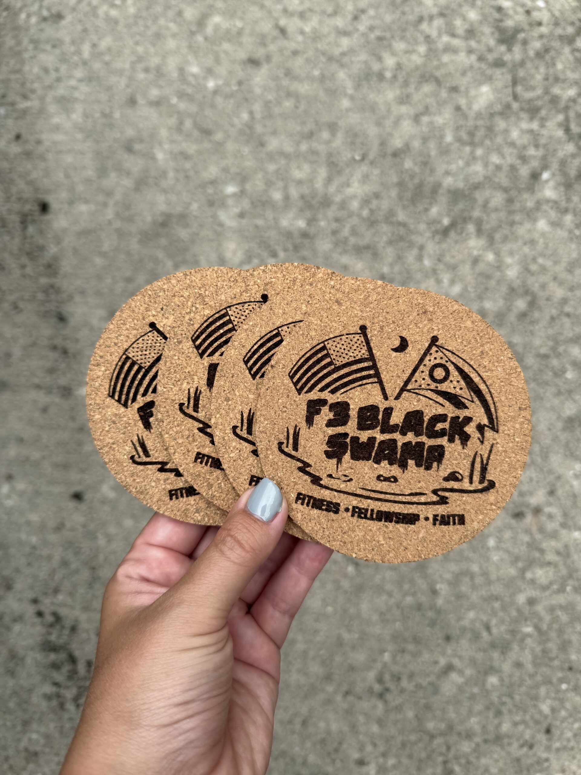 Cork Coasters (set of 4)