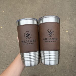 Leather Wrapped Tumbler (20oz)
