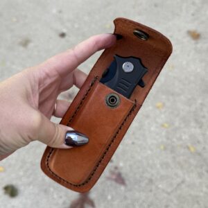 Leather Sheath for Rescue Knife