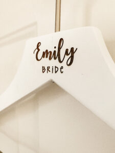 Wood Hanger - Bride