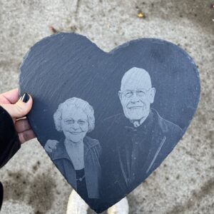 Slate Memorial Plaque