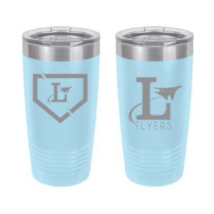 20oz Light Blue Tumbler