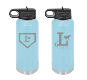 32oz Light Blue Water Bottle