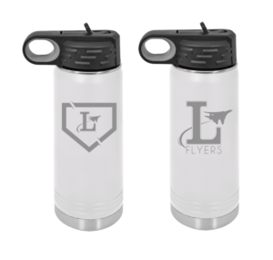 32oz White Water Bottle