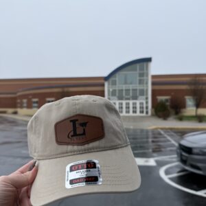Dad Hat w/ Leather Patch